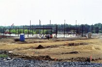 Bowman Library construction